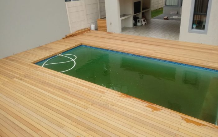 Pool Decking Cape Town - Garapa Wood 3