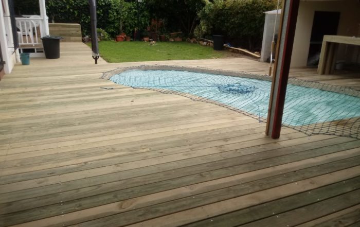 wooden pool decking cape town