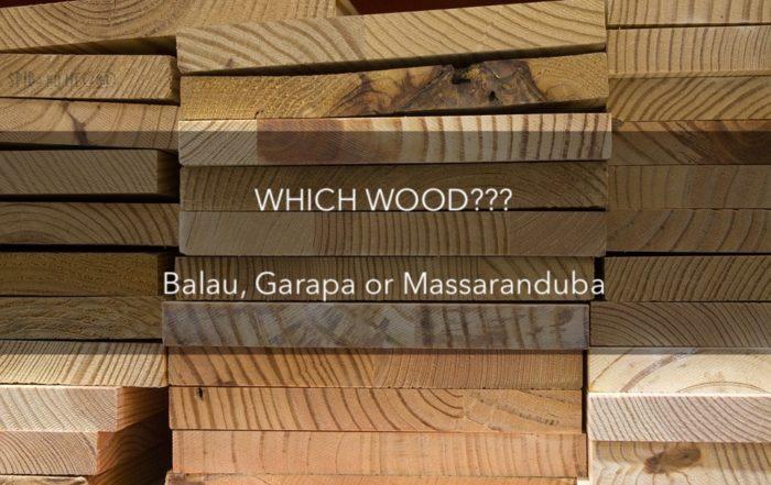 wooden decking balau decking Garapa or Massaranduba