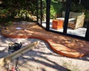 Wooden Decking - Garapa Wooden Decking