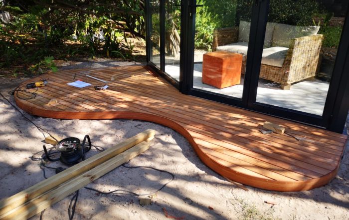 Wooden Decking - Garapa Wooden Decking