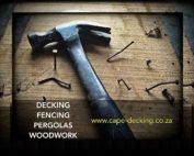 pool decking wooden fencing wooden decking cape town