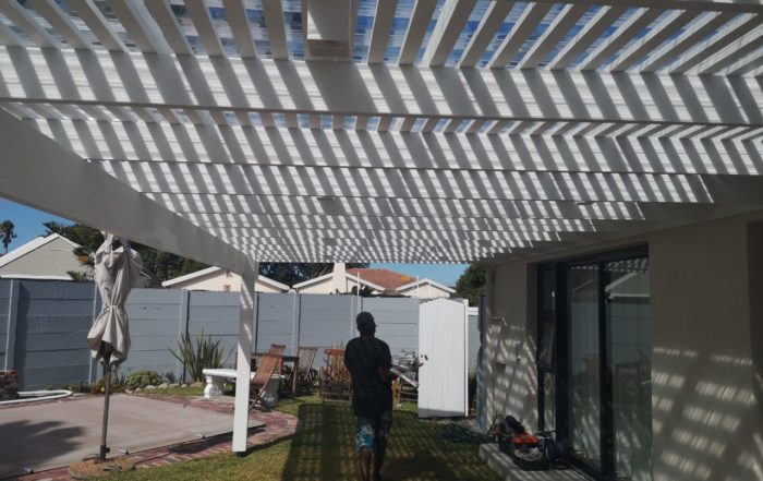 wooden pergola - cape decking 1