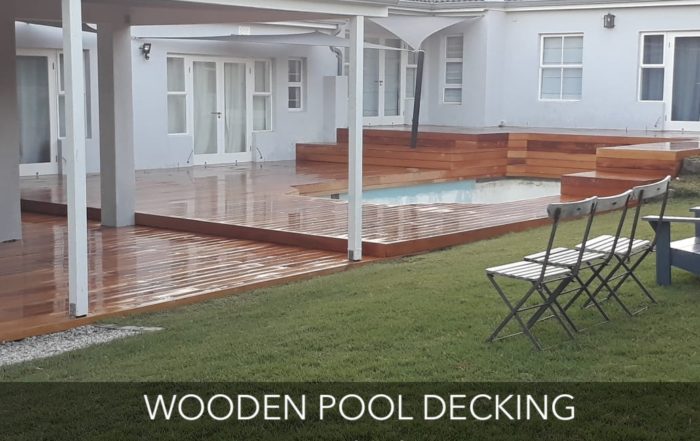 wooden pool decking cape town - Garapa Deck 4