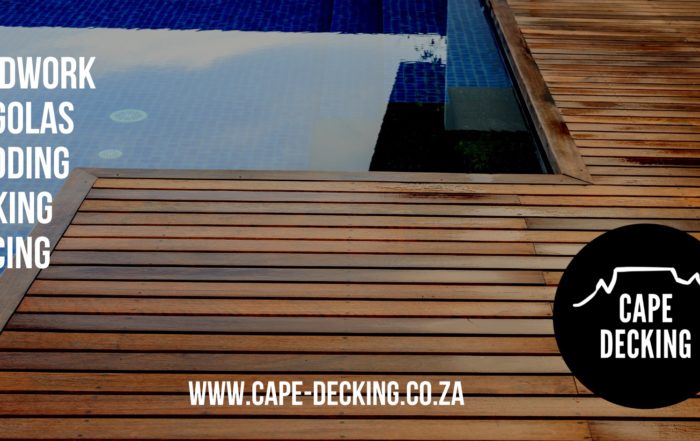 Cape Decking Pool Deck Wooden Deck Wooden Fencing Pergolas www.cape-decking.co.za 4