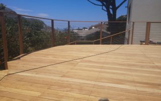 Garapa wooden decking cape town