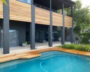 garapa deck and wooden cladding - cape decking 1