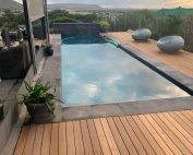 wooden pool decking - garapa decking - cape decking 1