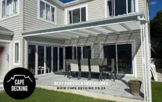 wooden pergola installers cape town pergola - cape decking
