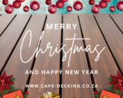 Merry Christmas cape decking