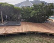 Balau Decking Installation - wooden decking cape town 2