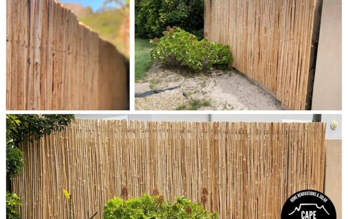 wooden latte fencing - tendai - cape decking - wooden latte fencing - tendai