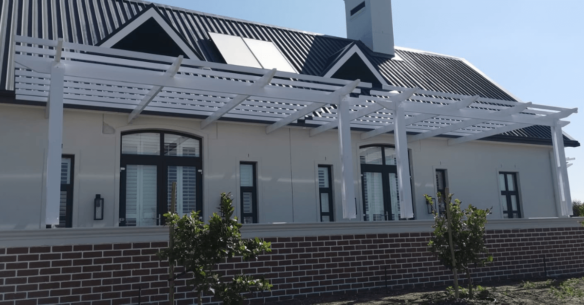 Aluminium pergola – aluminium pergola cape town – Cape Decking 4