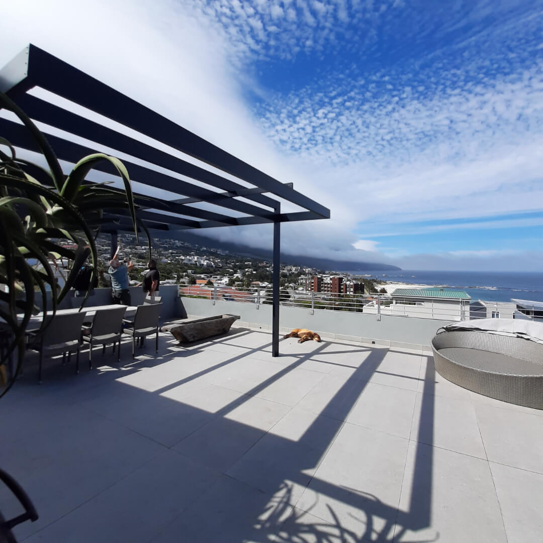 Aluminium pergola – aluminium pergola cape town – Cape Decking 6