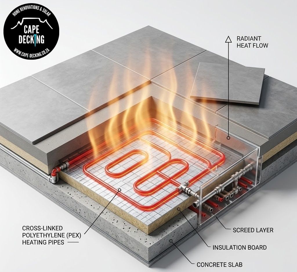 Underfloor Heating - Underfloor Heating Price - Cape Dekcing 1