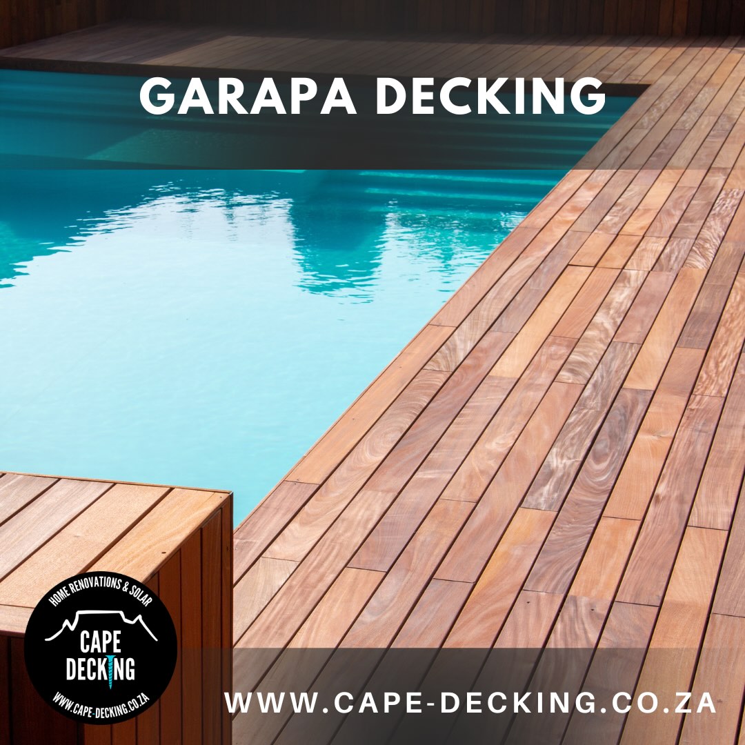 garapa decking - wooden pool decking installer cape town - garapa decking installer cape town - cape decking