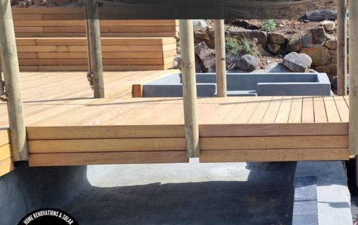 pine decking - wooden pool decking installer cape town - pine decking installer cape town - cape decking
